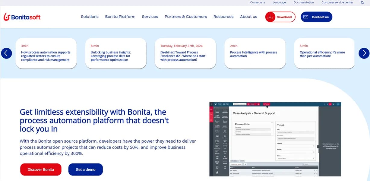 Bonitasoft screenshot