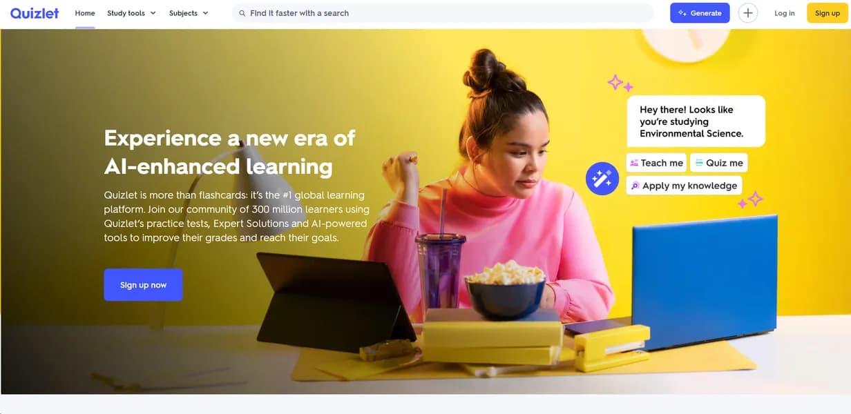 Quizlet screenshot