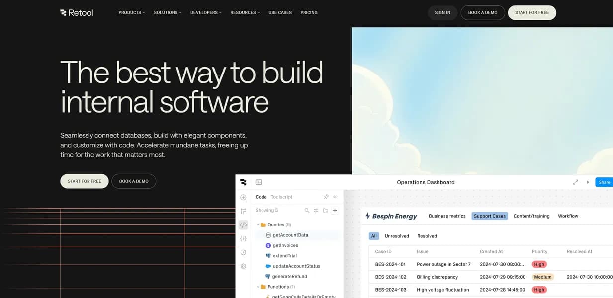 Retool screenshot