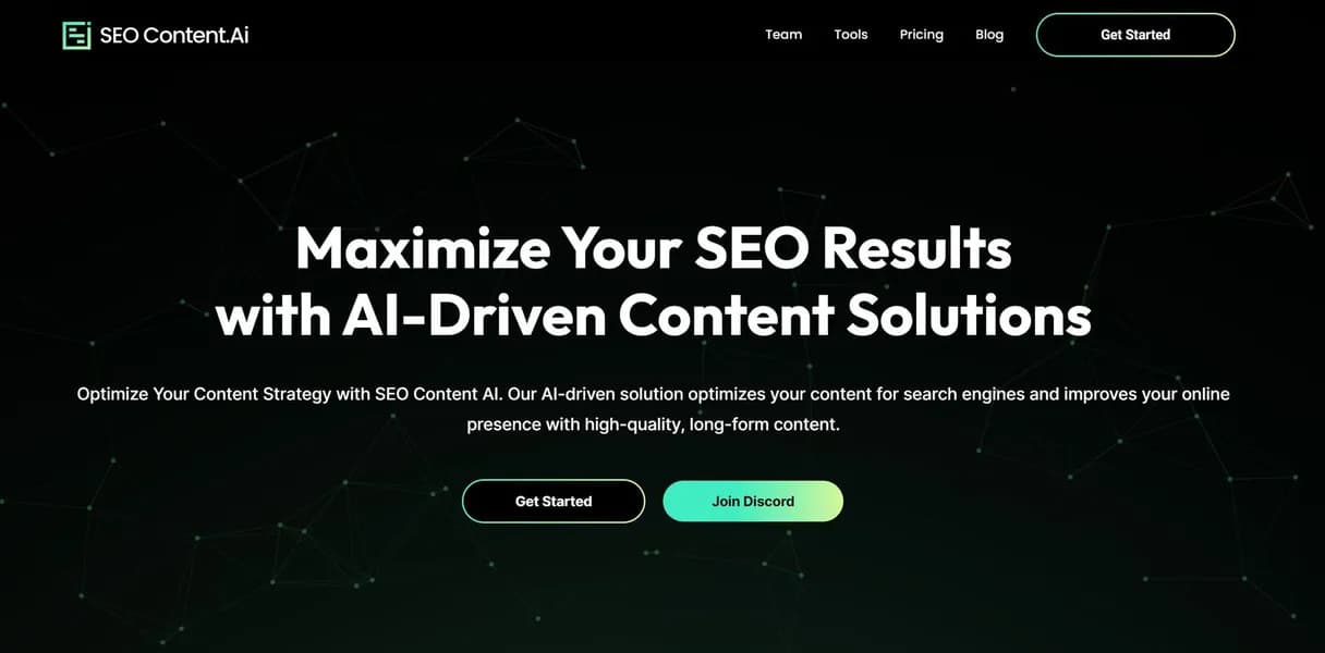 SEO Content AI screenshot