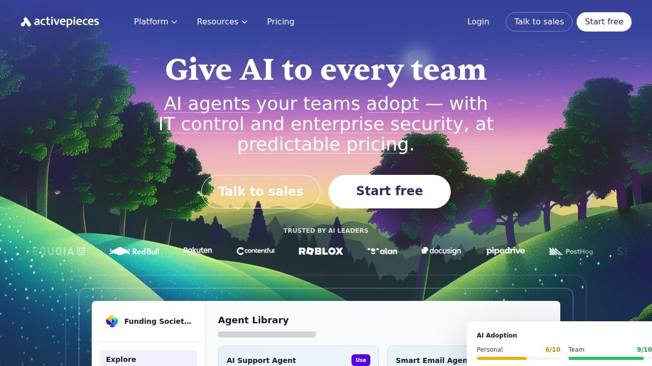 Activepieces screenshot