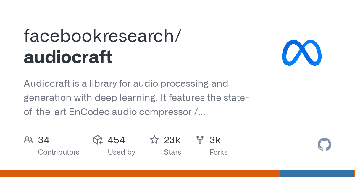 AudioCraft screenshot