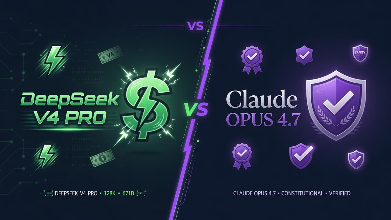 DeepSeek V4 Pro vs Claude Opus 4.7: 5-PR Refactor Test (2026)