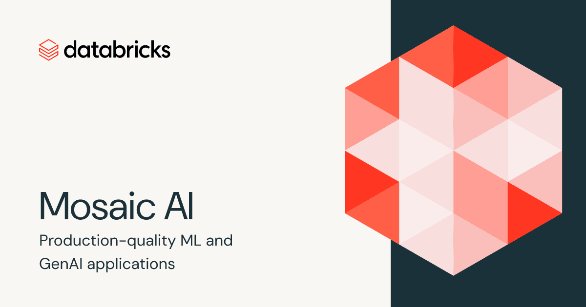 Databricks Mosaic AI screenshot