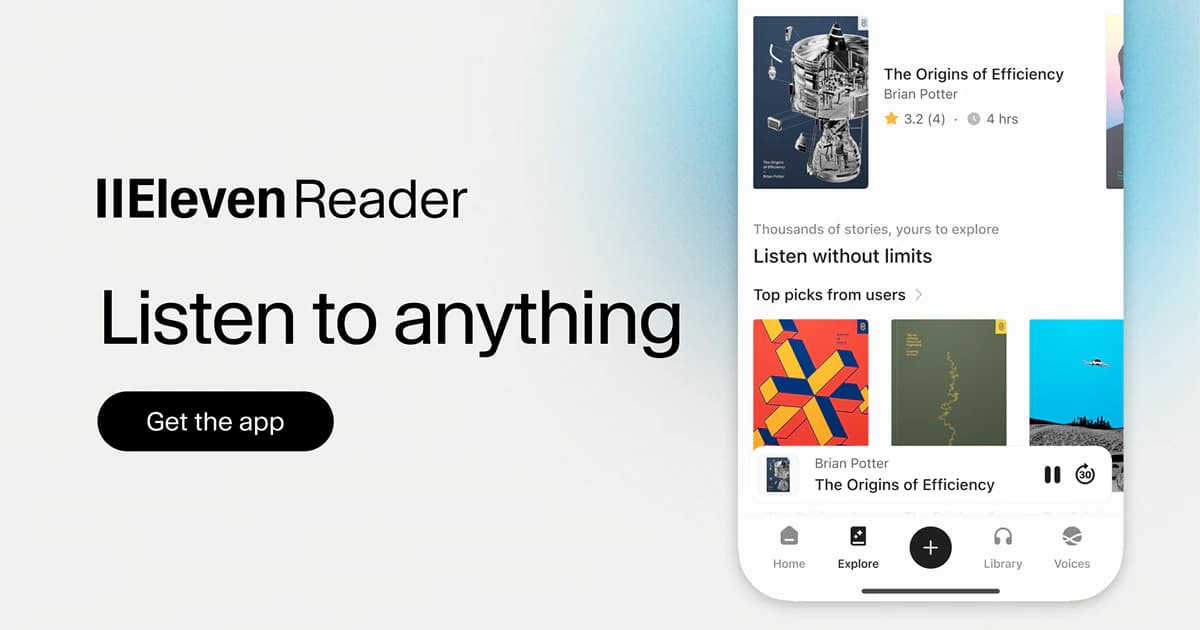 ElevenReader screenshot
