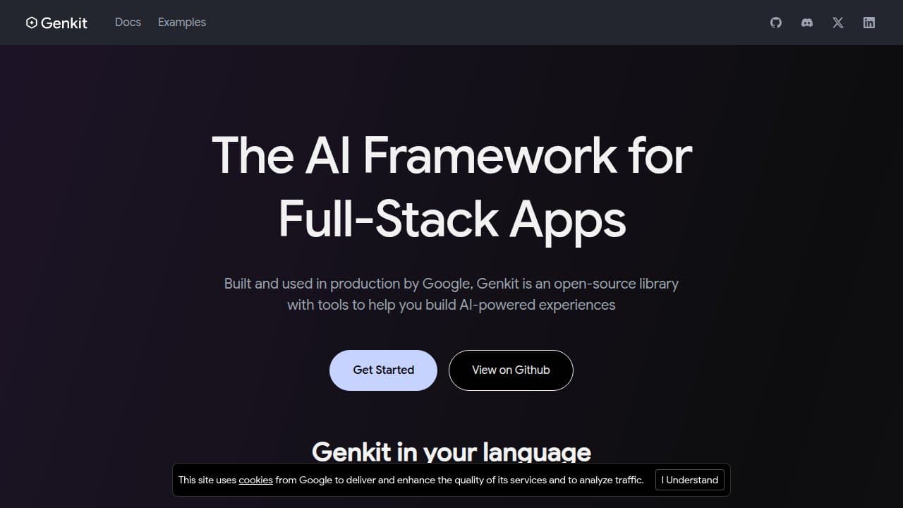 Genkit screenshot