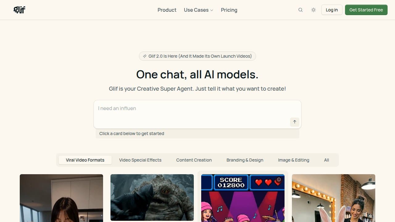 Glif screenshot