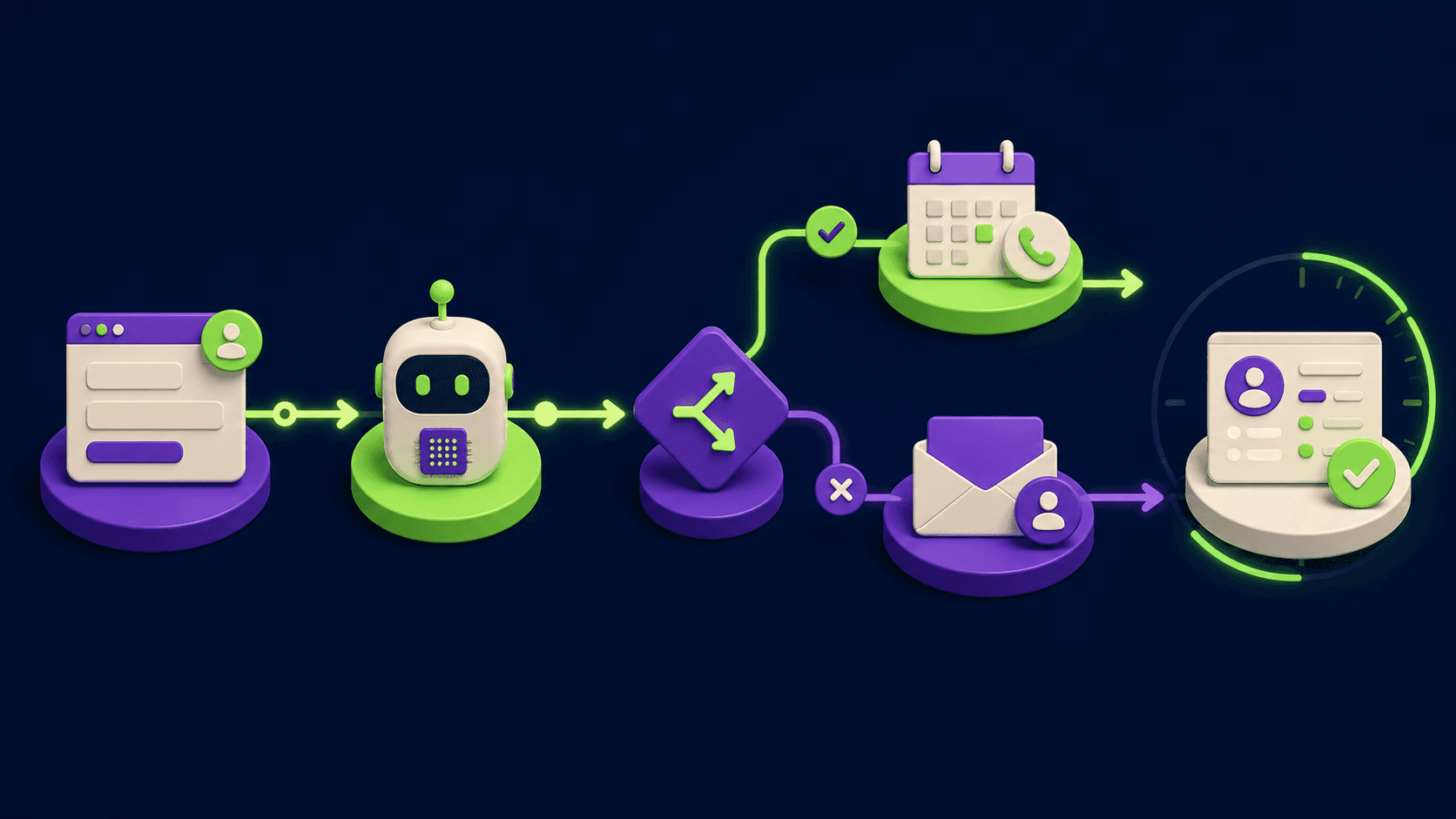 Lead Form to Qualified Call: The 5-Node Automation That Stops the Leak (2026)