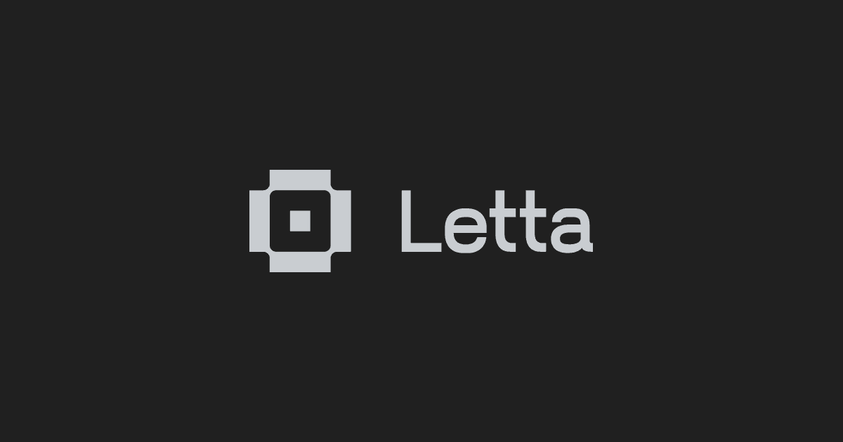 Letta screenshot