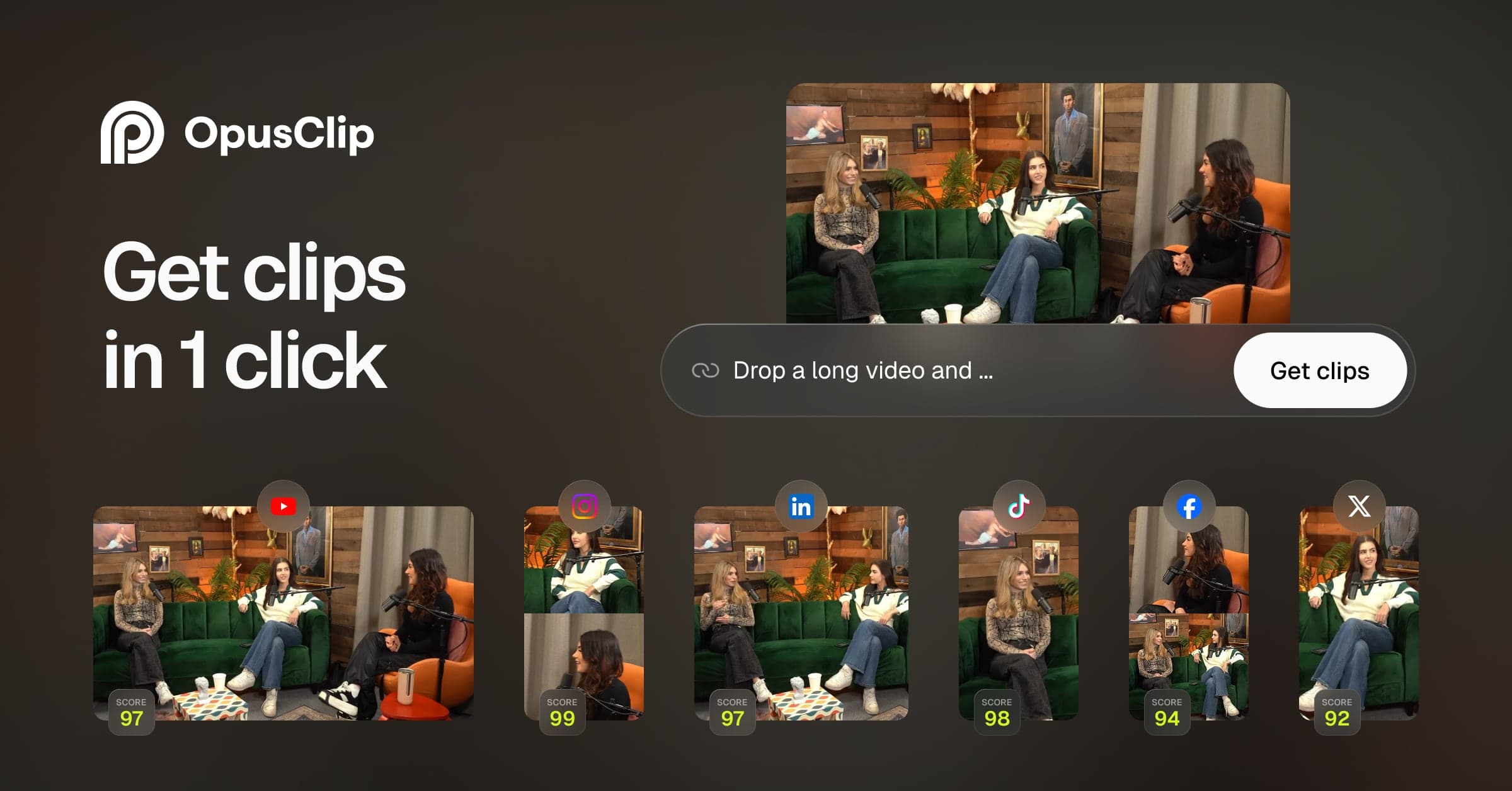 OpusClip screenshot