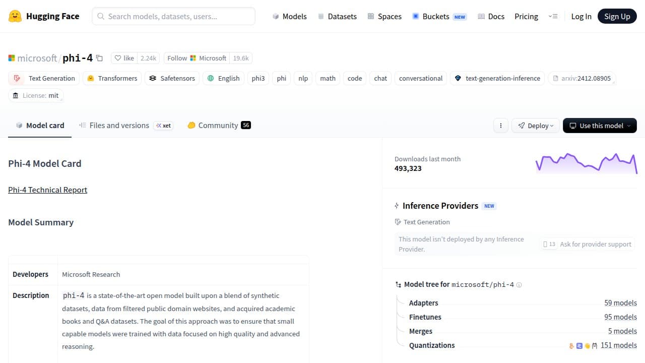 Phi screenshot