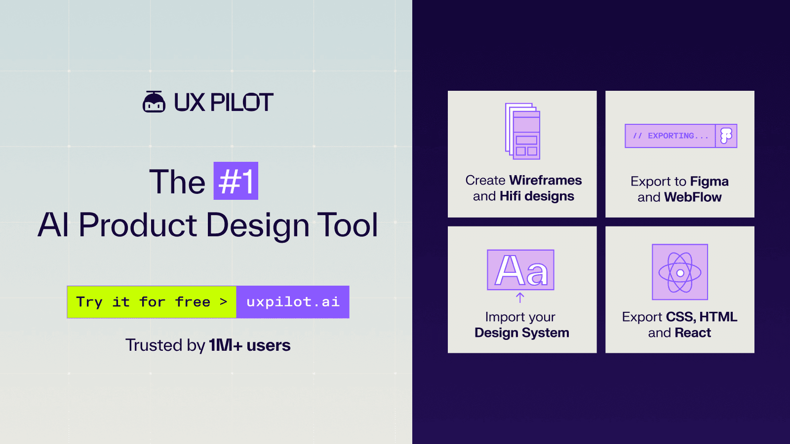 UX Pilot screenshot