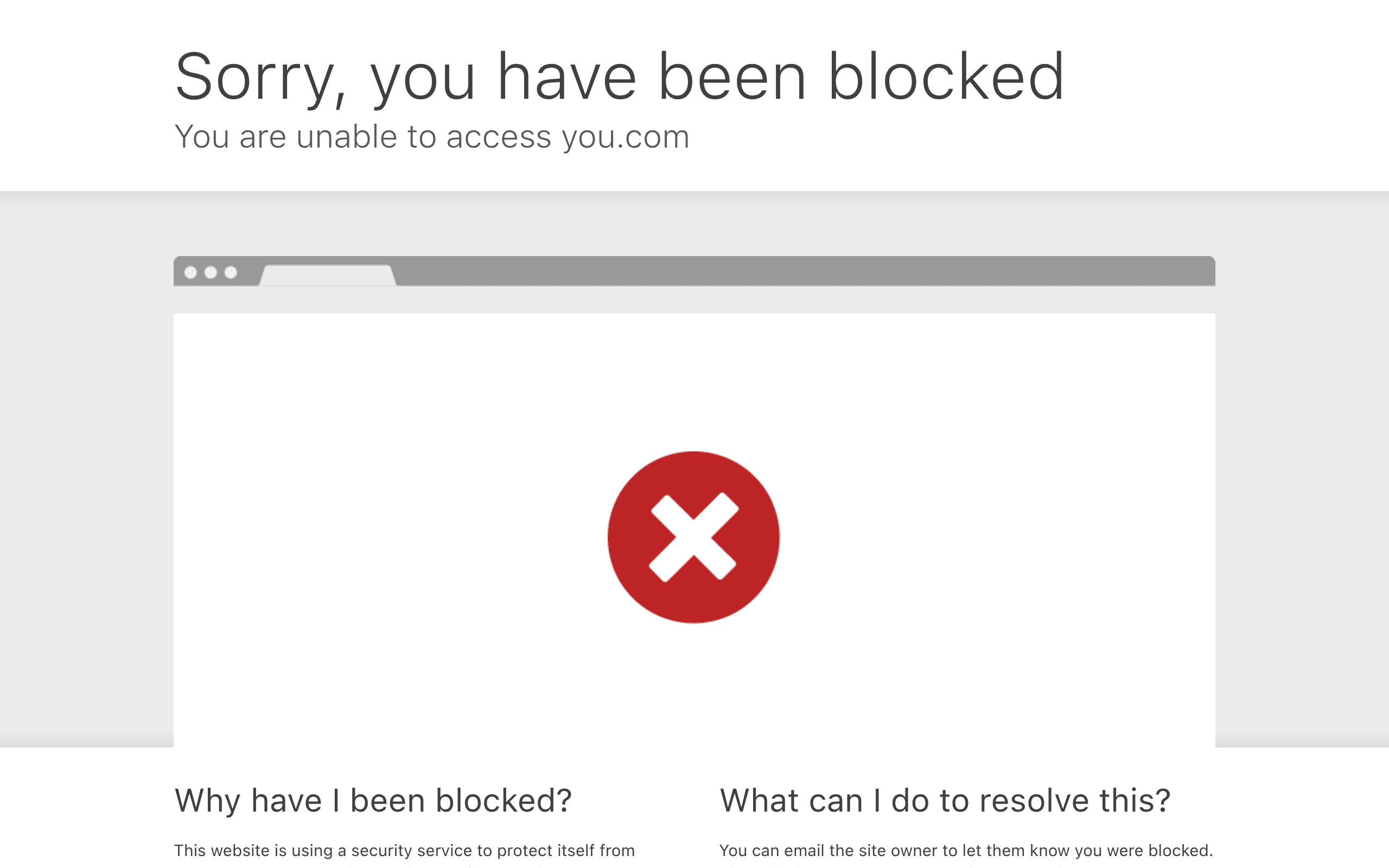 You screenshot