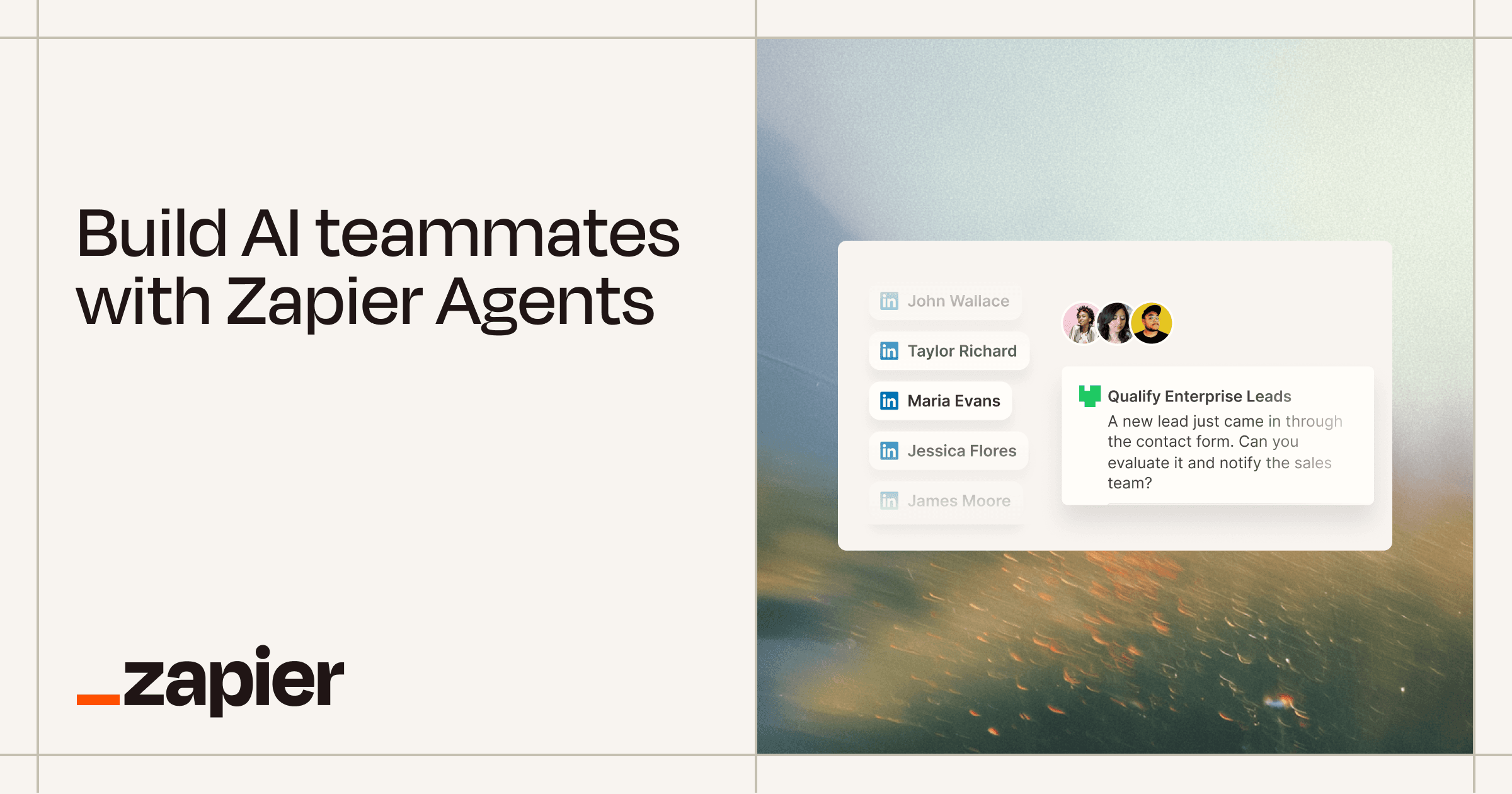 Zapier Agents screenshot
