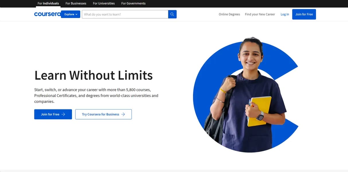 Coursera screenshot