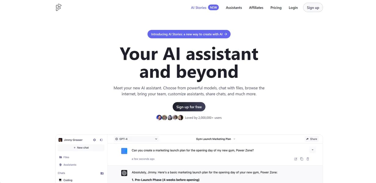 ForeFront AI screenshot