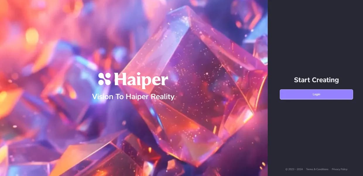 Haiper screenshot