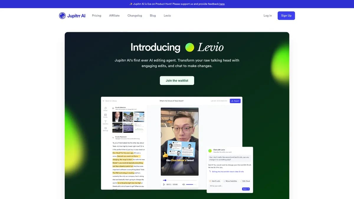 Levio screenshot