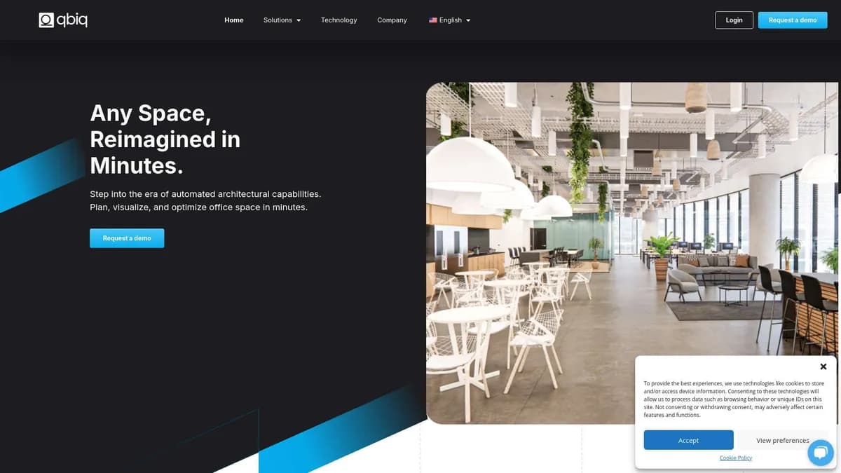 Qbiq screenshot