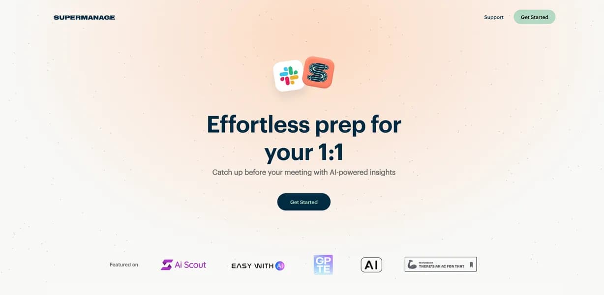 Supermanage AI screenshot