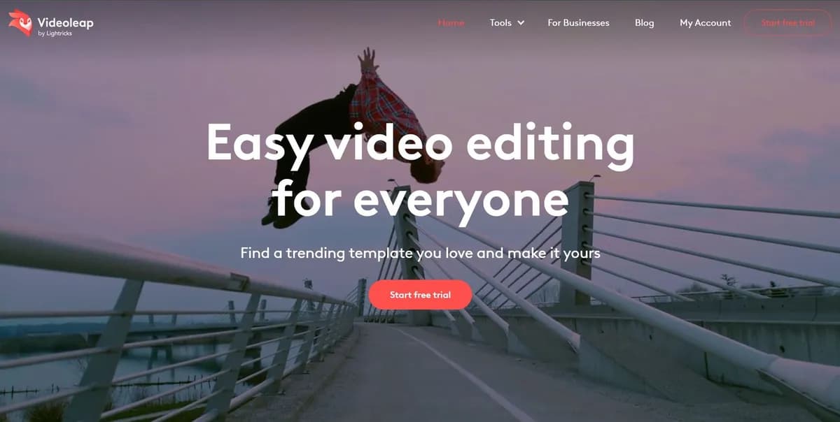 Videoleap screenshot