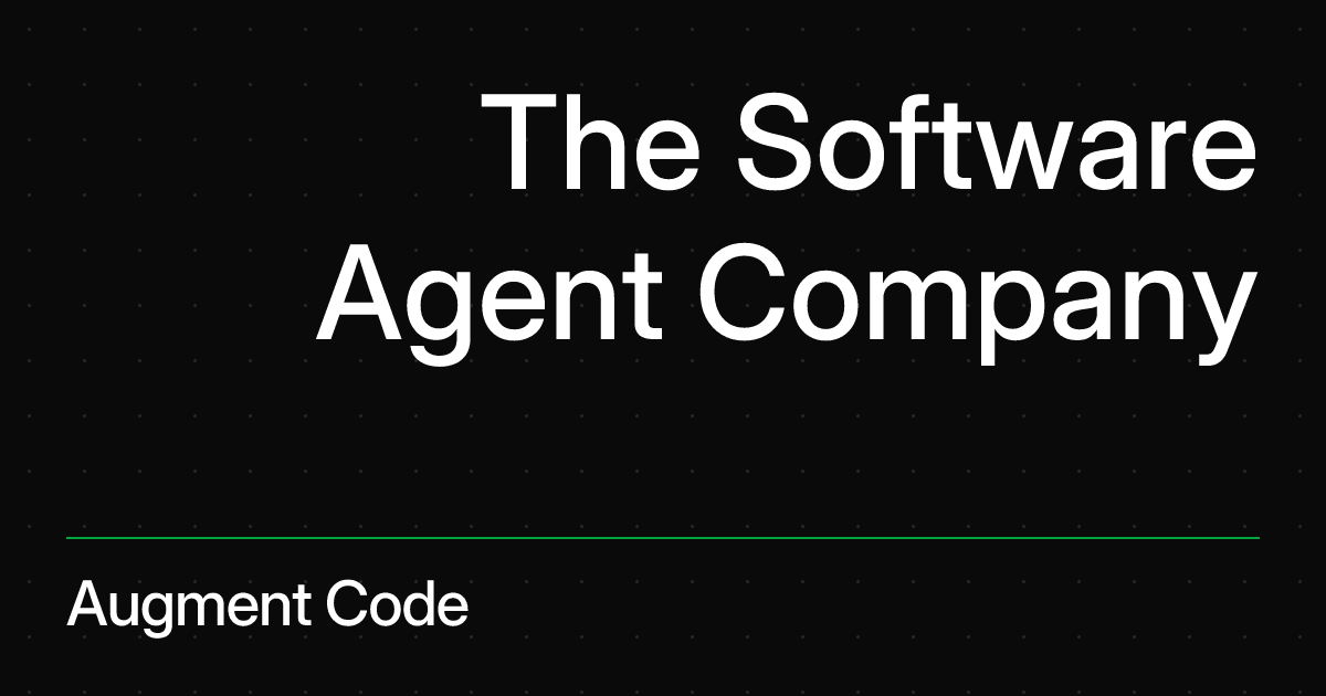 Augment Code screenshot