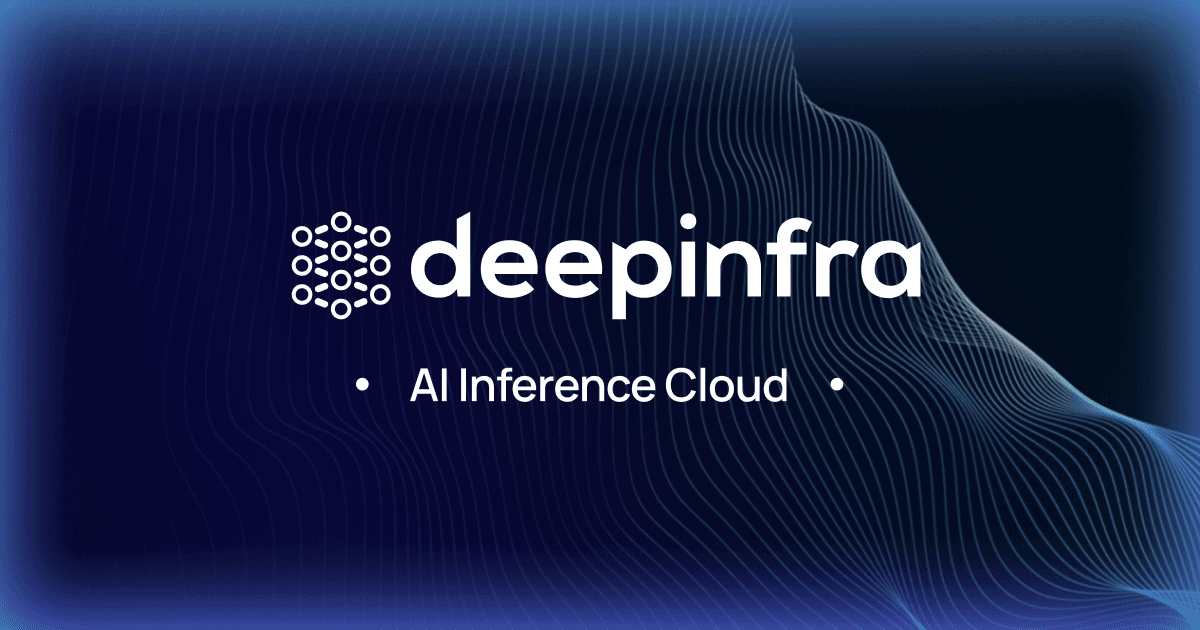 DeepInfra screenshot