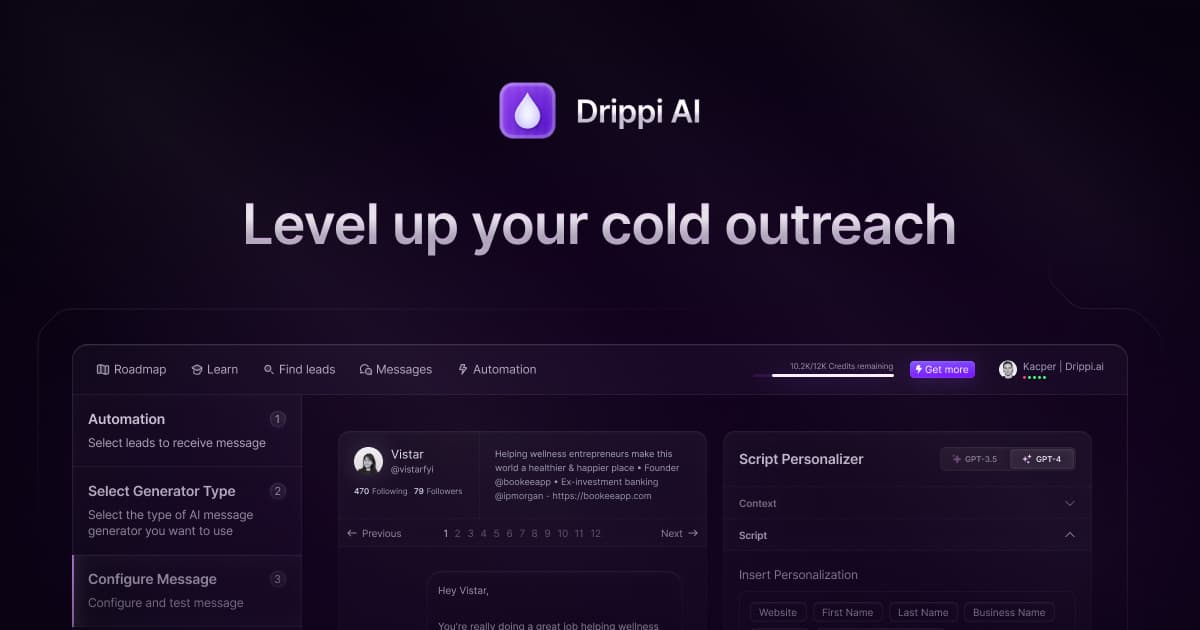 Drippi screenshot