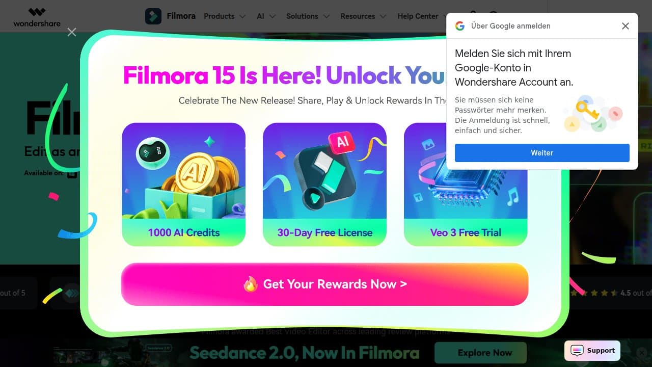 Filmora screenshot