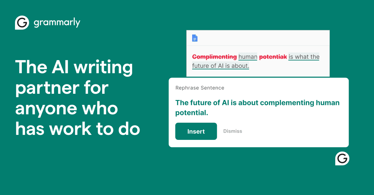 Grammarly screenshot