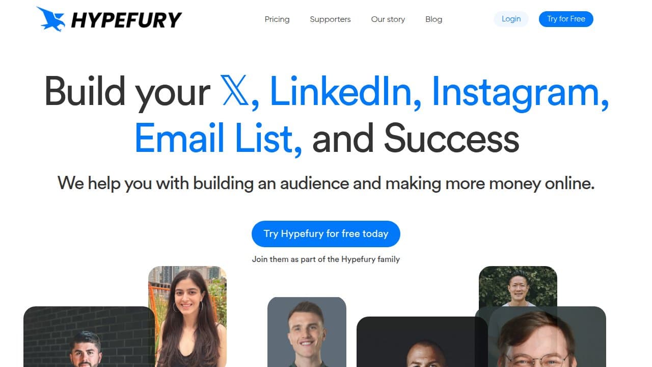 Hypefury screenshot