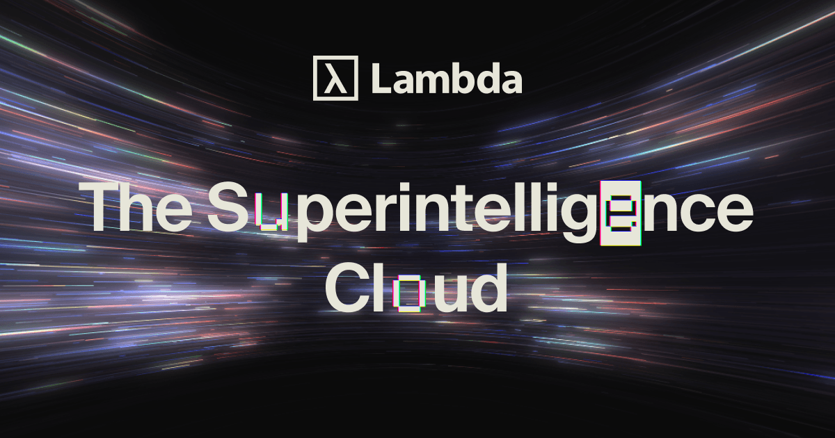 Lambda Labs screenshot