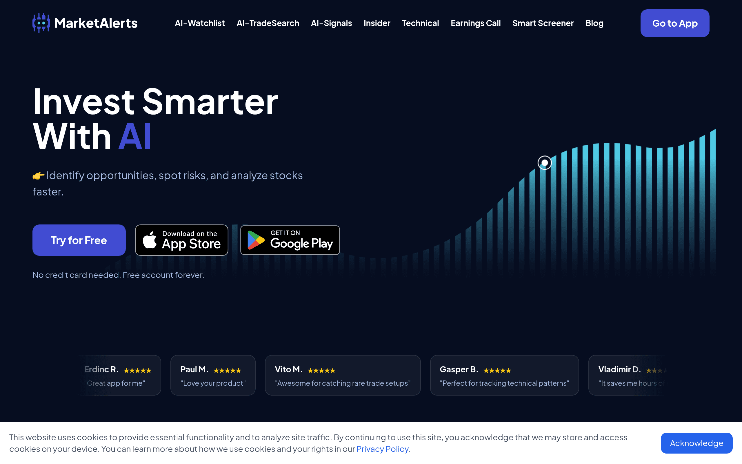 MarketAlerts.ai screenshot
