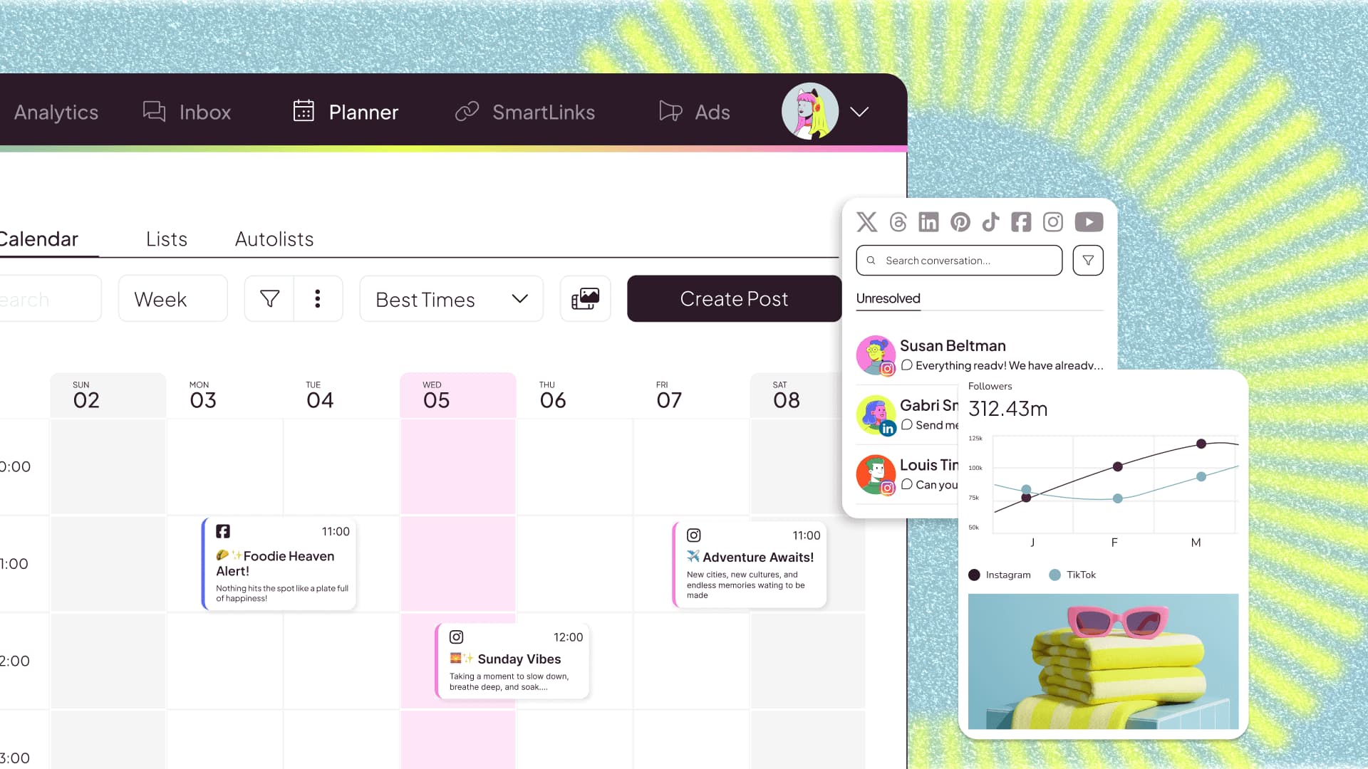 Metricool screenshot