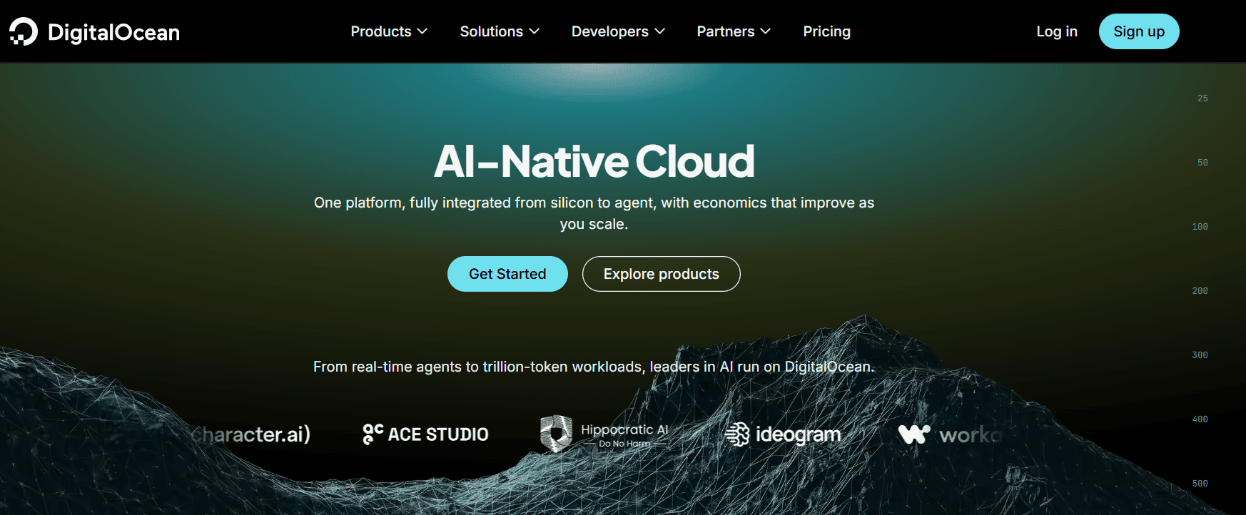 DigitalOcean screenshot