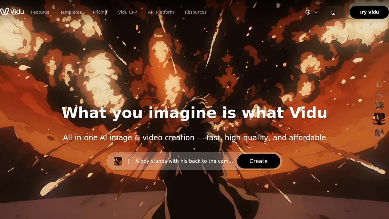 Vidu screenshot