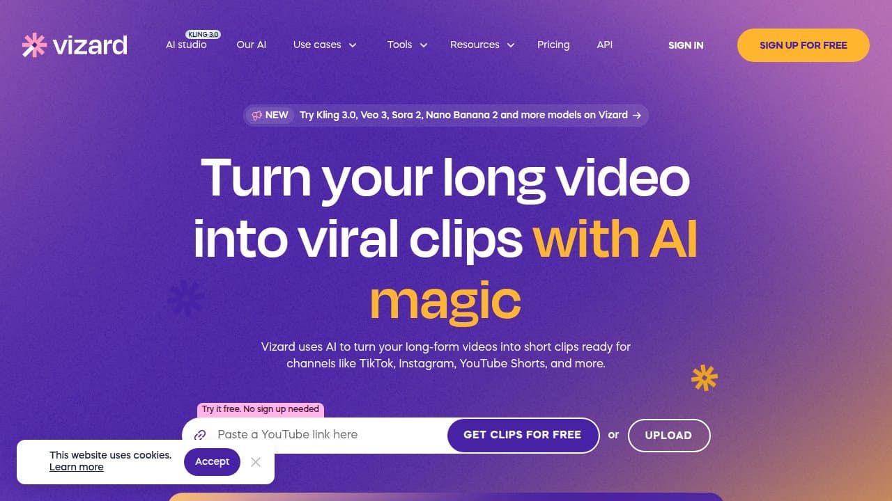 Vizard screenshot