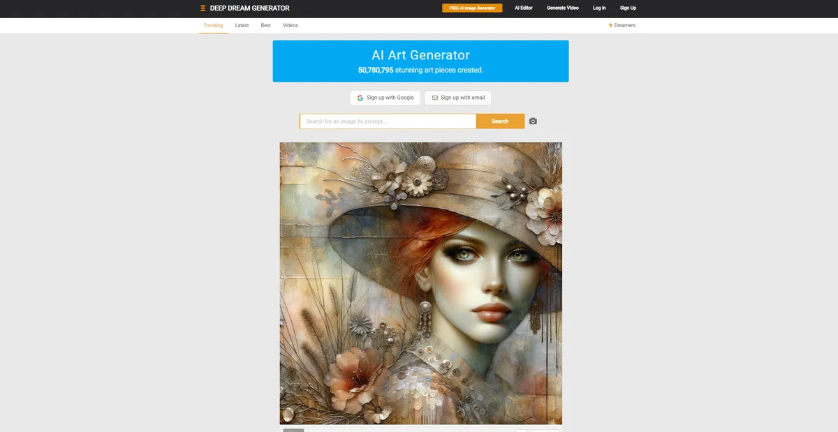 Deep Dream Generator