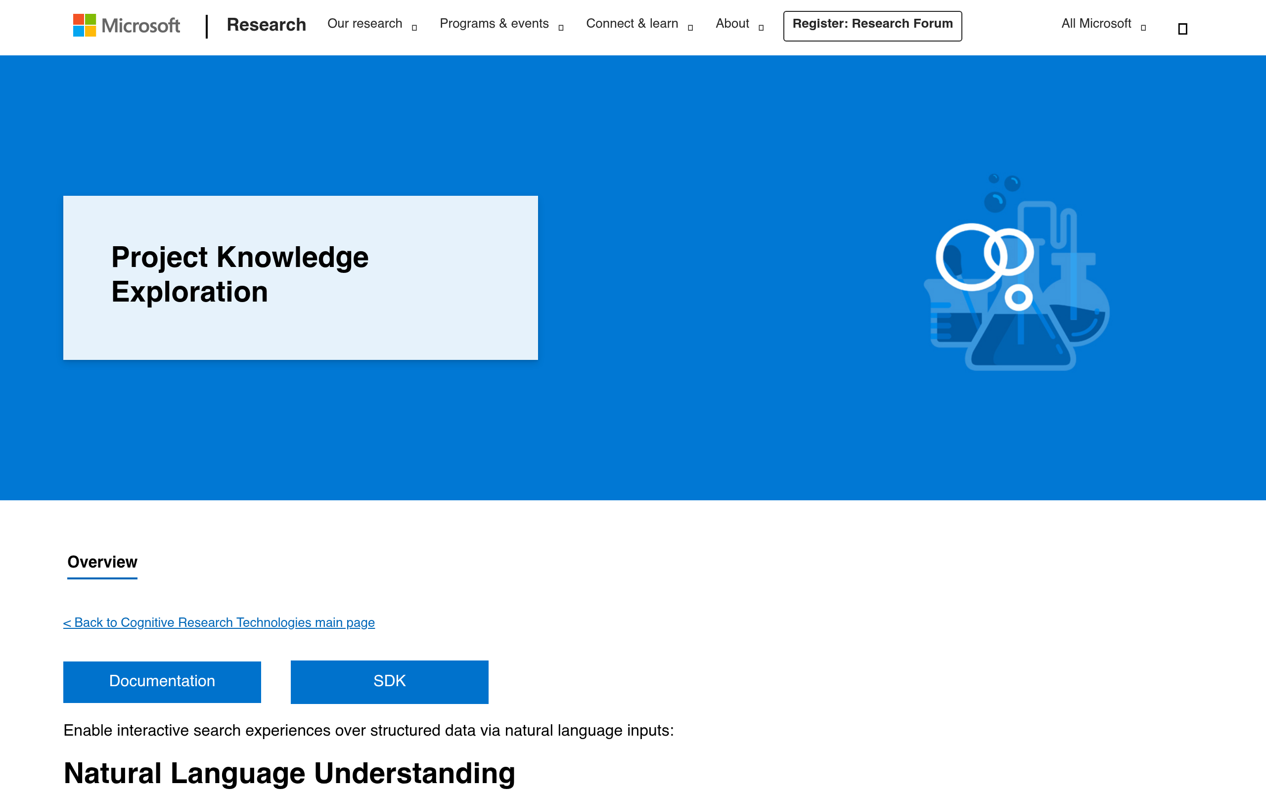 Microsoft Knowledge Exploration