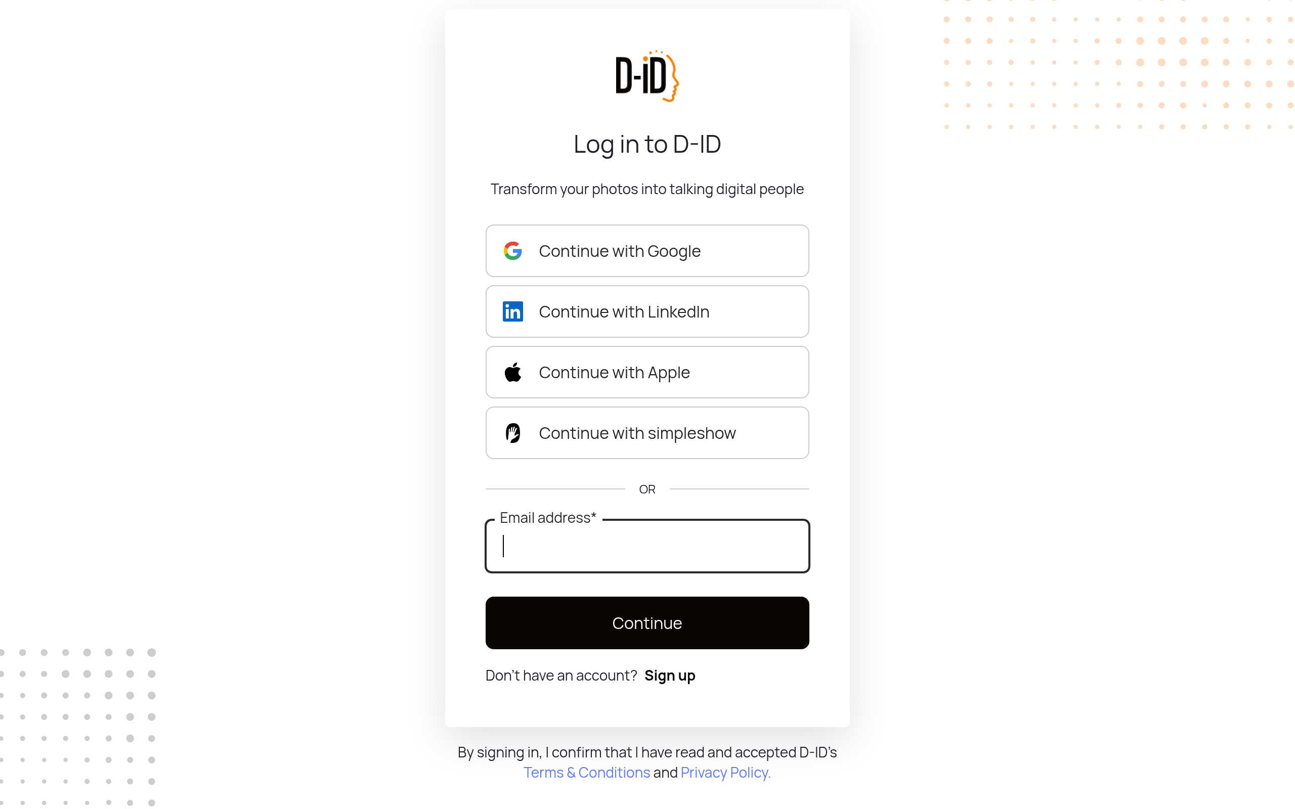 Creative Reality Studio (D-ID)