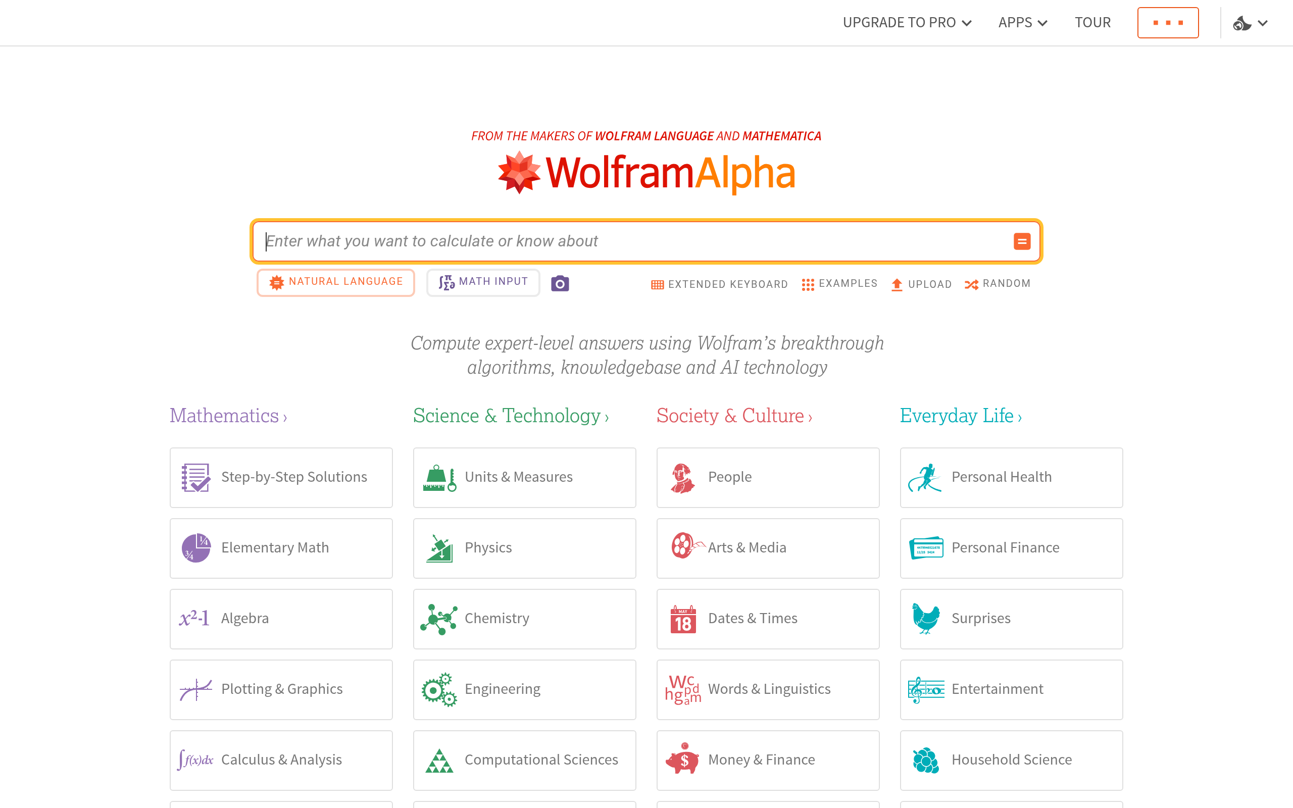 WolframAlpha